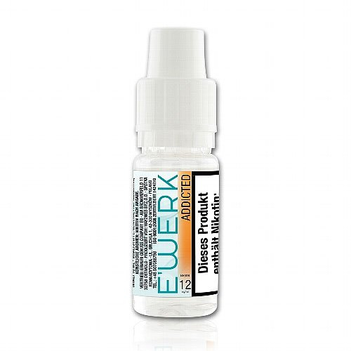 E-Liquid E WERK Addicted Apfel 12mg Nikotin E-Liquid E WERK Addicted Apfel 12mg Nikotin