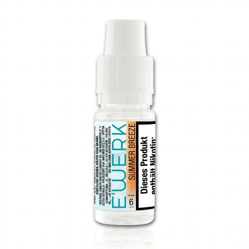 E-Liquid E-WERK Summer Breeze 6mg Nikotin (Roter Fruchtmix) ++ARTIKEL WIRD NICHT MEHR HERGESTELLT++ (Artikel wird nicht mehr hergestellt) E-Liquid E-WERK Summer Breeze 6mg Nikotin (Roter Fruchtmix) ++ARTIKEL WIRD NICHT MEHR HERGESTELLT++ (Artikel wird nicht mehr hergestellt)