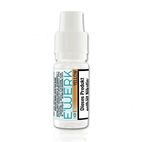E-Liquid E WERK Yellow Tobacco Virginia 0mg Nikotin E-Liquid E WERK Yellow Tobacco Virginia 0mg Nikotin