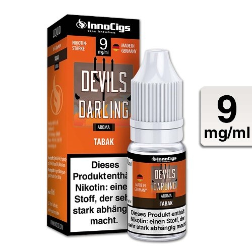 E-Liquid InnoCigs Devils Darling Tabak 9 mg Nikotin E-Liquid InnoCigs Devils Darling Tabak 9 mg Nikotin