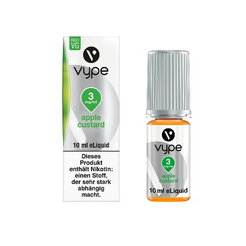 E-Liquid Vype Bottle Apple Custard 3mg DESSERT COLLECTION E-Liquid Vype Bottle Apple Custard 3mg DESSERT COLLECTION