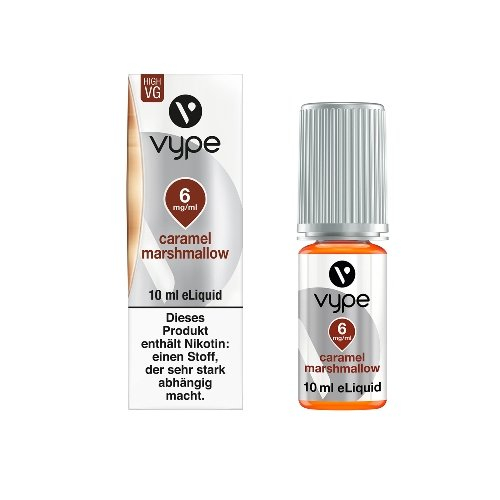 E-Liquid Vype Bottle Caramel Marshmallow 6mg DESSERT COLLECTION E-Liquid Vype Bottle Caramel Marshmallow 6mg DESSERT COLLECTION