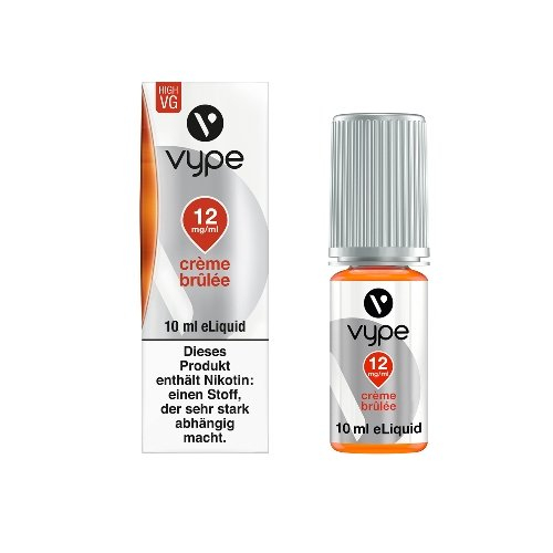 E-Liquid Vype Bottle Creme Brulee 12mg DESSERT COLLECTION E-Liquid Vype Bottle Creme Brulee 12mg DESSERT COLLECTION