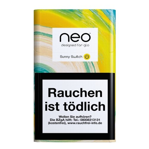 Einzelpackung neo Sunny Switch Tobacco Sticks für Glo Einzelpackung neo Sunny Switch Tobacco Sticks für Glo