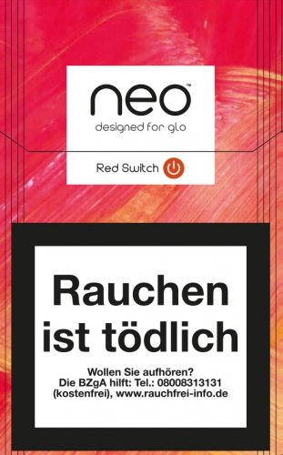 Einzelpackung neo Red Switch Tobacco Sticks für Glo 1 x 20 Stück Einzelpackung neo Red Switch Tobacco Sticks für Glo 1 x 20 Stück