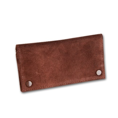 Feinschnitt-Tasche Wildleder braun 17 x 2 x 9 cm Feinschnitt-Tasche Wildleder braun 17 x 2 x 9 cm