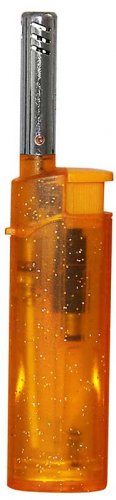 Zorro Mini Feuerzeug BBQ transparent Orange Zorro Mini Feuerzeug BBQ transparent Orange