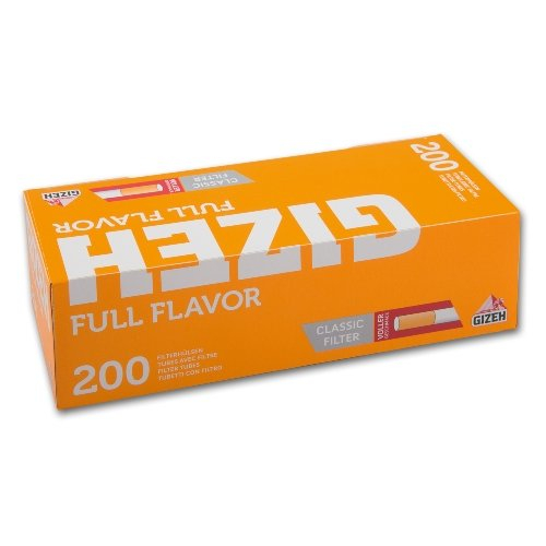 Gizeh Zigarettenhülsen Gelb Full Flavor 200 Stück Gizeh Zigarettenhülsen Gelb Full Flavor 200 Stück