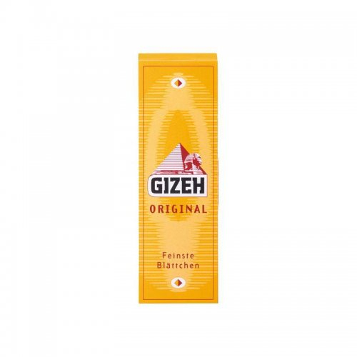 Gizeh Zigarettenpapier Gelb Original 1x50 Blatt Einzelpackung Gizeh Zigarettenpapier Gelb Original 1x50 Blatt Einzelpackung