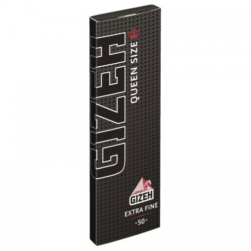 Gizeh Zigarettenpapier Queen Size Black 1x50 Blättchen Gizeh Zigarettenpapier Queen Size Black 1x50 Blättchen