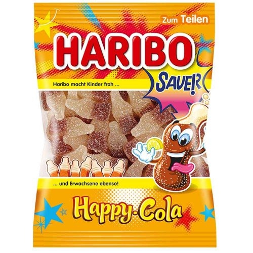 Haribo Happy Cola Sauer 175g Beutel Haribo Happy Cola Sauer 175g Beutel