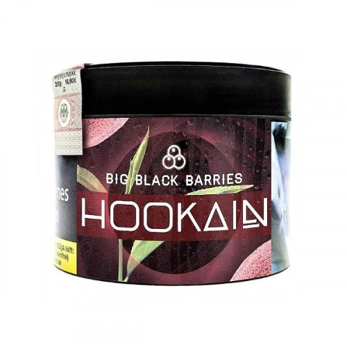 Hookain Big Black Barries 200g Shisha Tabak Hookain Big Black Barries 200g Shisha Tabak