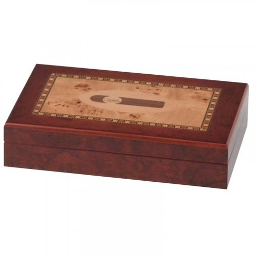 Humidor Cigar Intarsien für ca. 10 Zigarren Humidor Cigar Intarsien für ca. 10 Zigarren
