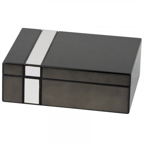 Humidor Set 2-tone Laserfinish für ca. 25 Zigarren Humidor Set 2-tone Laserfinish für ca. 25 Zigarren
