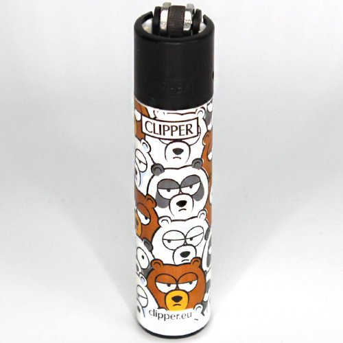 Clipper Feuerzeug Animal Squad 1v4 Bären Clipper Feuerzeug Animal Squad 1v4 Bären