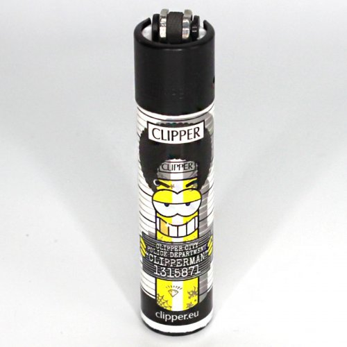 Clipper Feuerzeug Clipper Man 1 2v4 mit Afro Frisur Clipper Feuerzeug Clipper Man 1 2v4 mit Afro Frisur