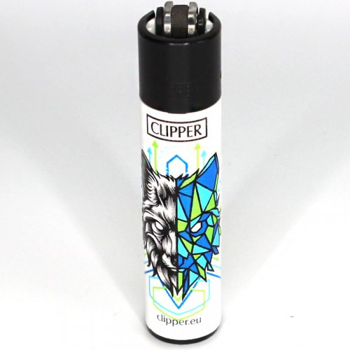 Clipper Feuerzeug Geomatric Animals 2v4 Wolf Clipper Feuerzeug Geomatric Animals 2v4 Wolf