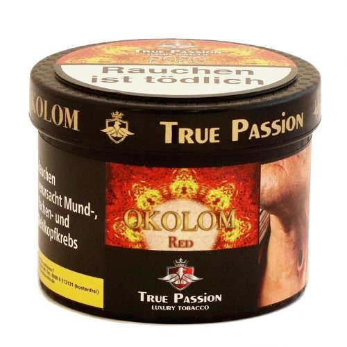True Passion Okolom Red 200g Dose Wasserpfeifentabak True Passion Okolom Red 200g Dose Wasserpfeifentabak