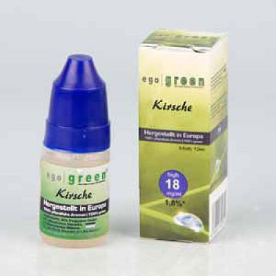 Ego Green Kirsche Flavor 18mg Nikotin Ego Green Kirsche Flavor 18mg Nikotin