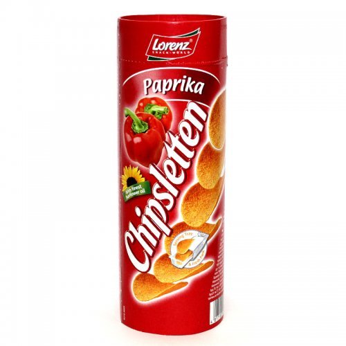 Lorenz Chipsletten Paprika 100g Dose Lorenz Chipsletten Paprika 100g Dose