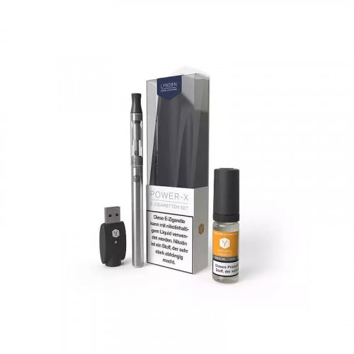 Lynden Power-X e-Zigaretten Starterset Lynden Power-X e-Zigaretten Starterset
