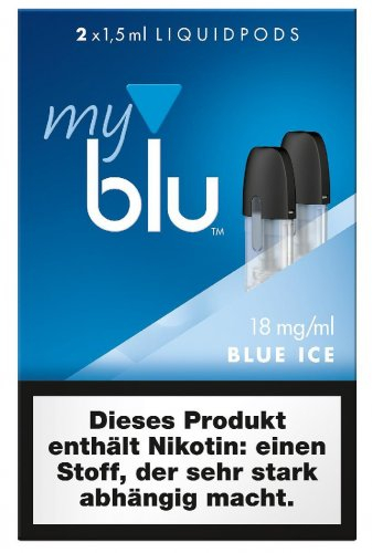 myblu Pods Blue ICE 18 mg 2er Pack myblu Pods Blue ICE 18 mg 2er Pack