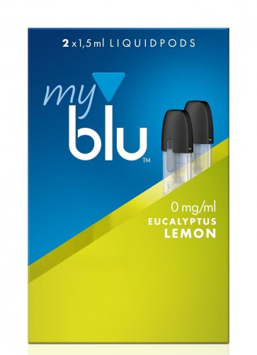 myblu Pods Eucalyptus Lemon 0 mg 2er Pack myblu Pods Eucalyptus Lemon 0 mg 2er Pack