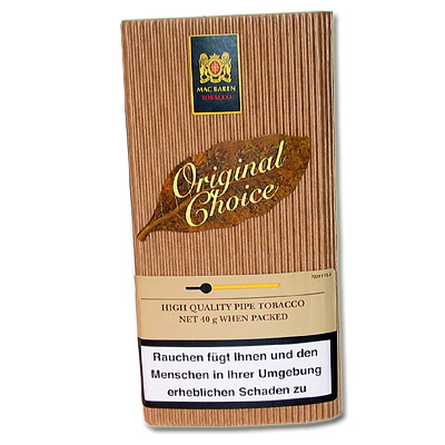 Mac Baren Pfeifentabak Original Choice 40g Päckchen Mac Baren Pfeifentabak Original Choice 40g Päckchen