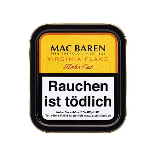 Mac Baren Pfeifentabak Virginia Flake 50g Dose Mac Baren Pfeifentabak Virginia Flake 50g Dose