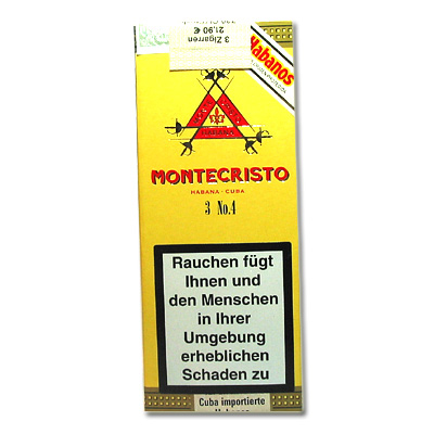 Montecristo No. 4 Zigarren 3er