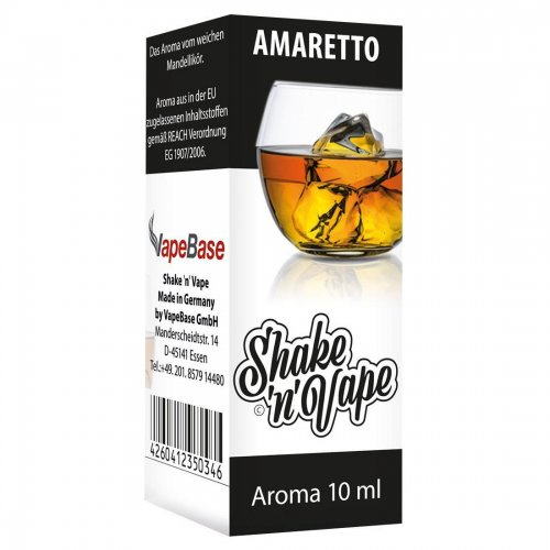 Nikoliquids Shake n Vape Aroma Amaretto 10ml Nikoliquids Shake n Vape Aroma Amaretto 10ml
