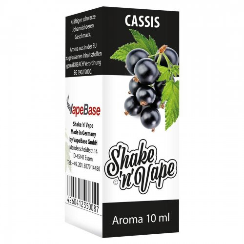Nikoliquids Shake n Vape Aroma Cassis 10ml Nikoliquids Shake n Vape Aroma Cassis 10ml