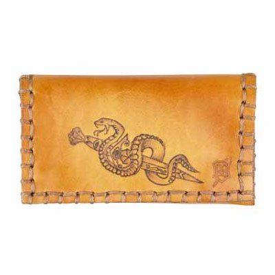 Original MR Drehertasche Leder braun Snake Original MR Drehertasche Leder braun Snake