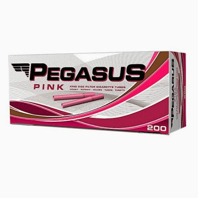 Pegasus Zigarettenhülsen Pink 200 Stück Pegasus Zigarettenhülsen Pink 200 Stück