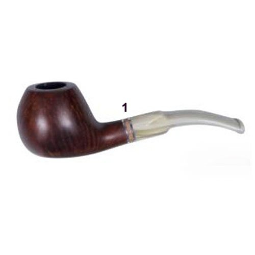 Pfeife JEAN CLAUDE Walnut Finish No.1 Pfeife JEAN CLAUDE Walnut Finish No.1
