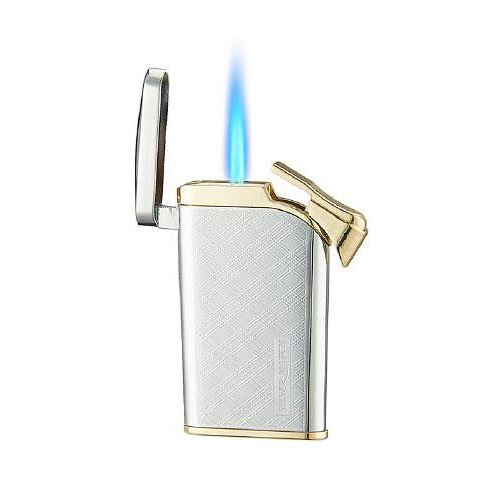 Silver Match Jetflame Silber Gold Superslim Feuerzeug Silver Match Jetflame Silber Gold Superslim Feuerzeug