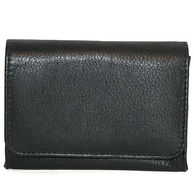 Stellbeutel für Feinschnitt Leder Nappa Schwarz Stellbeutel für Feinschnitt Leder Nappa Schwarz