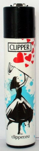 Clipper Feuerzeug Street Art Heart 2 - 1/4 Clipper Feuerzeug Street Art Heart 2 - 1/4