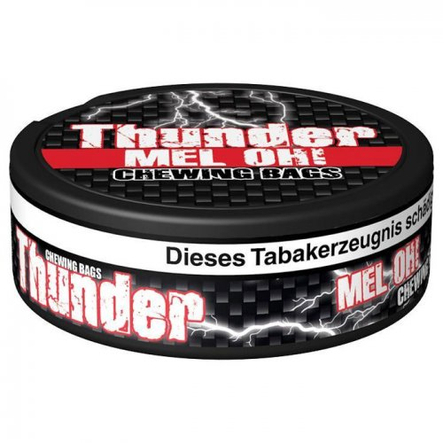 Thunder Chewing Bags MEL OH Snus 17,6g Dose Thunder Chewing Bags MEL OH Snus 17,6g Dose