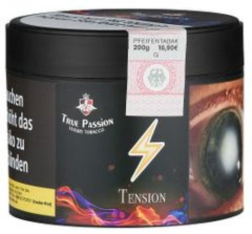 True Passion Tension 200g Dose Wasserpfeifentabak True Passion Tension 200g Dose Wasserpfeifentabak