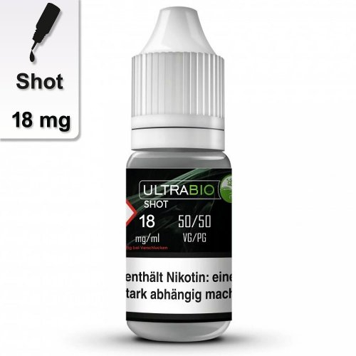 ULTRABIO Nikotin Shot 18mg 50/50 ULTRABIO Nikotin Shot 18mg 50/50