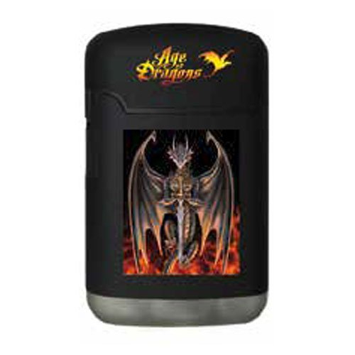 Easy Torch Feuerzeug Age of Dragons No.3 Schwarzer Drache mit Schwert Easy Torch Feuerzeug Age of Dragons No.3 Schwarzer Drache mit Schwert