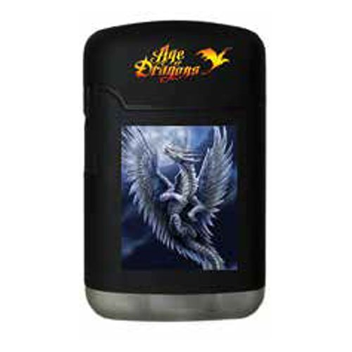 Easy Torch Feuerzeug Age of Dragons No.4 Blau-Weißer Drache Easy Torch Feuerzeug Age of Dragons No.4 Blau-Weißer Drache