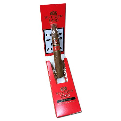 Villiger 1888 Torpedo Zigarren 3 Stk. Villiger 1888 Torpedo Zigarren 3 Stk.