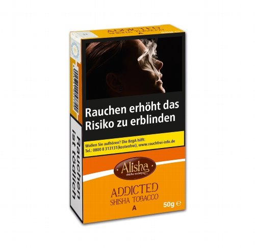 Wasserpfeifentabak-Alisha Addicted (Apples) 50g Wasserpfeifentabak-Alisha Addicted (Apples) 50g