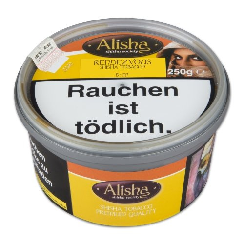 Wasserpfeifentabak-Alisha Rendezvous (Banana und Milk) 250g Wasserpfeifentabak-Alisha Rendezvous (Banana und Milk) 250g