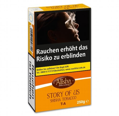 Wasserpfeifentabak-Alisha Story of Us (Two Apples) 250g Wasserpfeifentabak-Alisha Story of Us (Two Apples) 250g