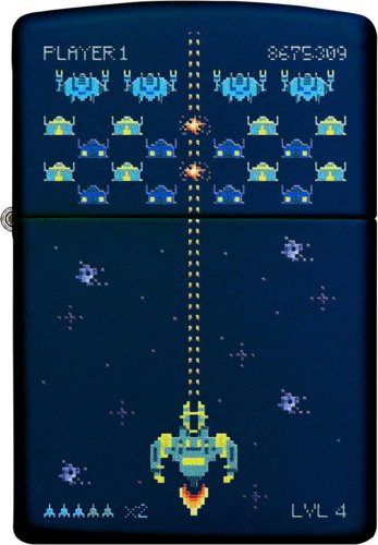 ZIPPO Navyblau Pixel Game ZIPPO Navyblau Pixel Game