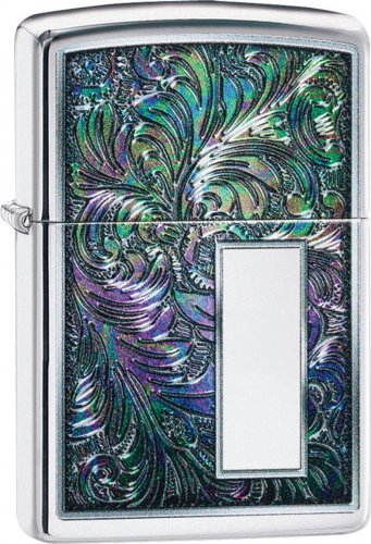 ZIPPO chrome Colorful Venetian ZIPPO chrome Colorful Venetian