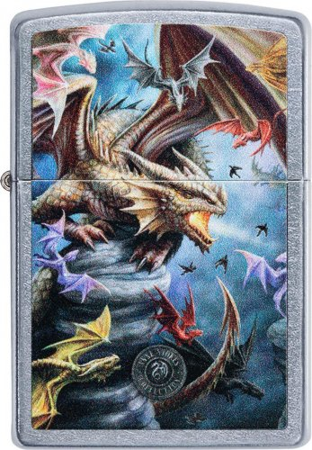 ZIPPO street color Anne Stokes Dragons ZIPPO street color Anne Stokes Dragons